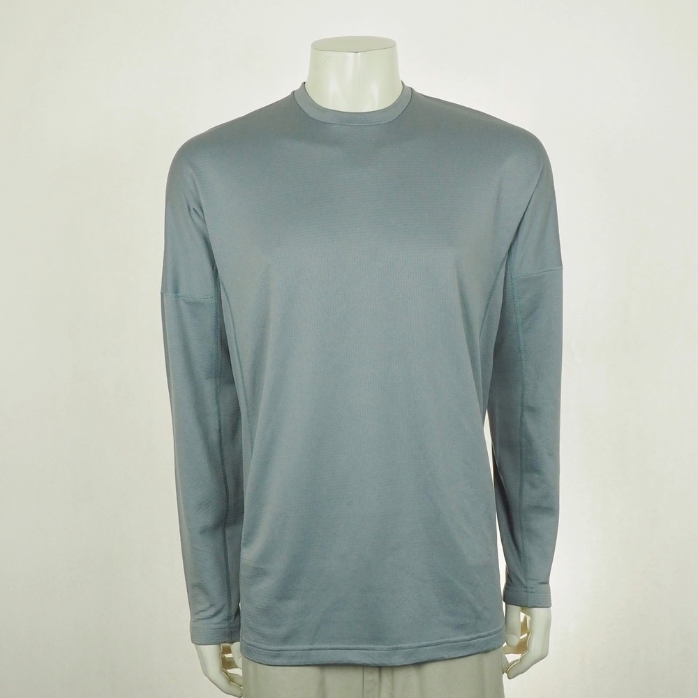 New Under Armour UA Golf ColdGear Fitted Tee Shirt Mens Sz XL Gray Crew Pullover